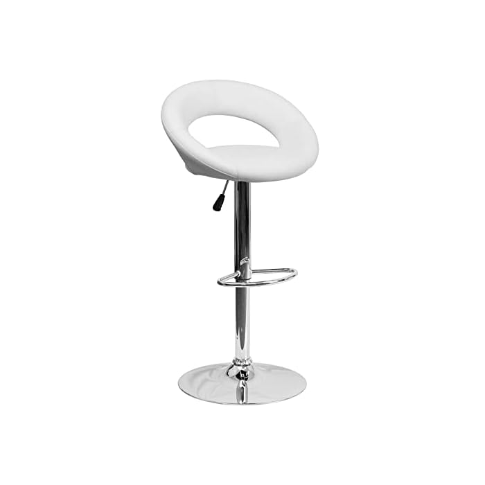 Kaydan Bar Stool - White