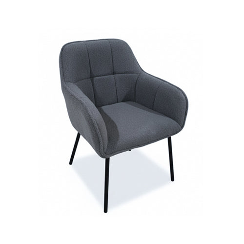 Boucle Grey Chair