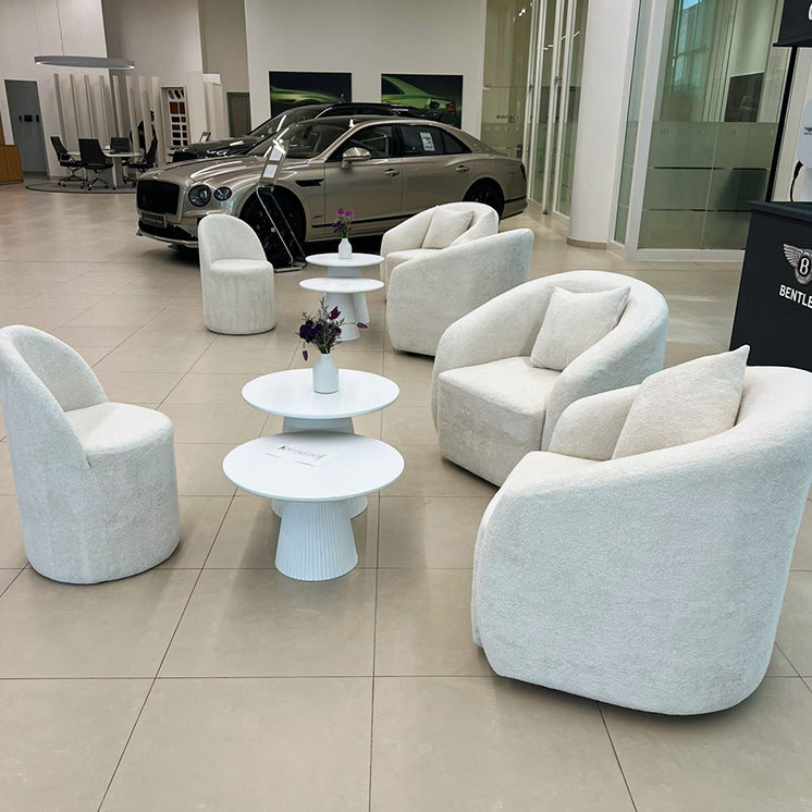 Chanel Boucle Single Seater Sofa