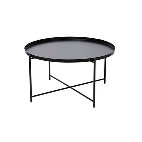 Sleek Black Coffee Table