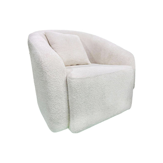 Chanel Boucle Single Seater Sofa