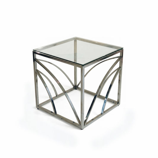 Chrome Ash Coffee Table